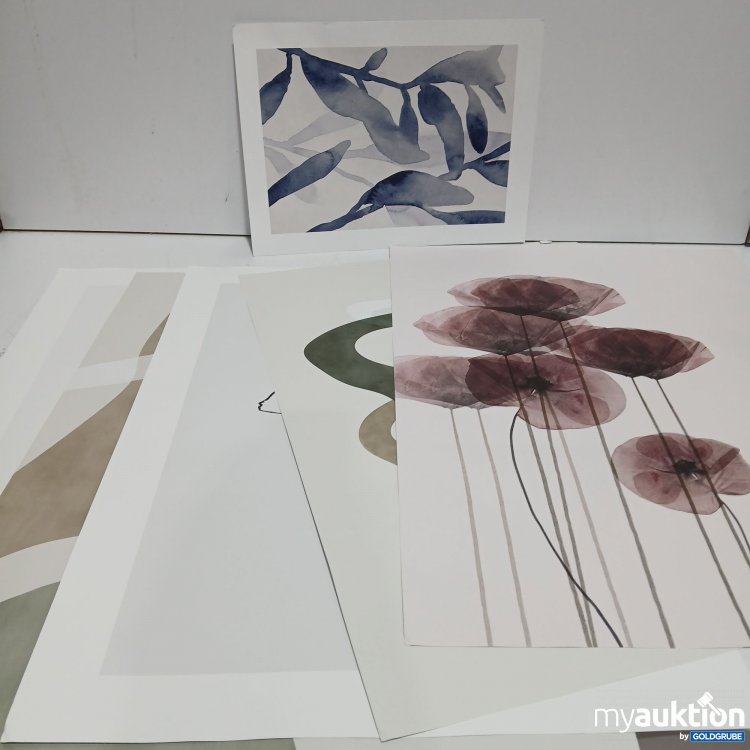 Artikel Nr. 462885: Diverse Papier-Bilder 6x