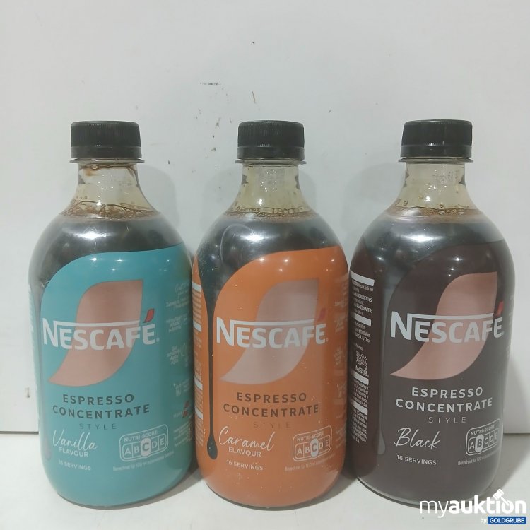 Artikel Nr. 471885: Nescafé Espresso Concentrate Style verschiedene Sorten 3 x 500ml