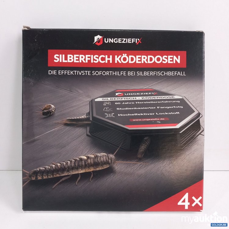 Artikel Nr. 821885 Artikel Nr. 821885: Ungeziefix Silberfisch Köderdosen 4x