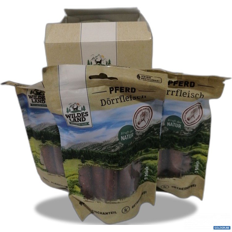 Artikel Nr. 886885 Artikel Nr. 886885: Wildes Land Pferd Dörrfleisch150g