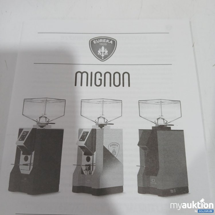 Artikel Nr. 899885: Eureka Mignon Specialita 55 220-240V / 50-60Hz 