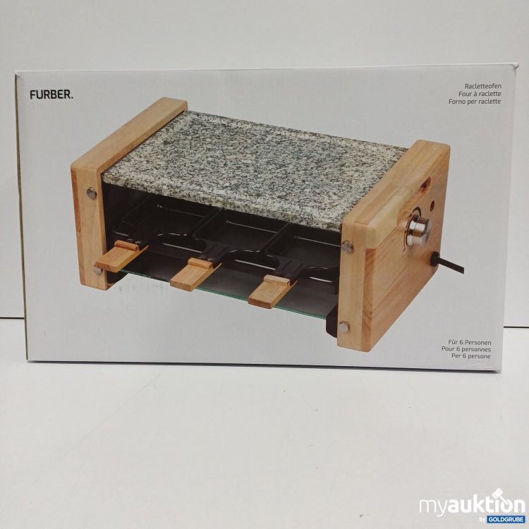 Artikel Nr. 916885 Artikel Nr. 916885: Furber Raclettofen 6Personen