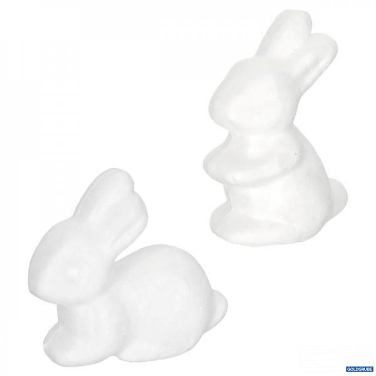 Artikel Nr. 922885: Hase, Styropor, DIY, weiß