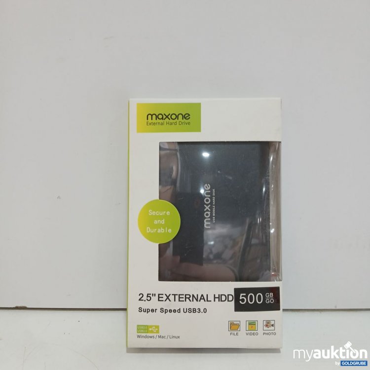 Artikel Nr. 963885 Artikel Nr. 963885: maxone External HDD Festplatte 2,5
