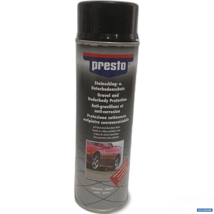 Artikel Nr. 970885 Artikel Nr. 970885: Presto Steinschlag und Unterbodenschutz Schwarz 500ml