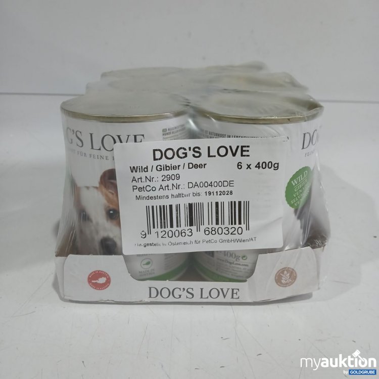 Artikel Nr. 973885: DOG'S LOVE Wild 6x400 g