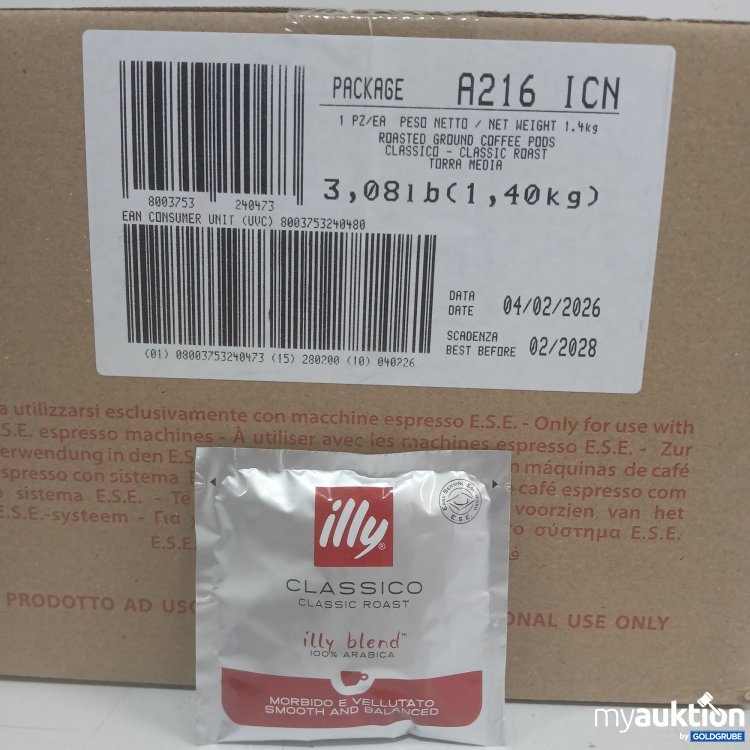 Artikel Nr. 984885 Artikel Nr. 984885: Illy Classico Kaffeepads