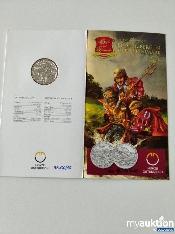 Artikel Nr. 396886 Artikel Nr. 396886: 10 Euro Silbermünze