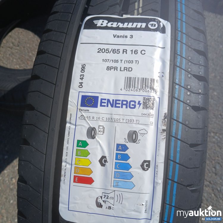 Artikel Nr. 440886 Artikel Nr. 440886: Barum 205/65R16C Reifen