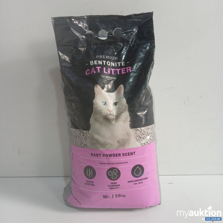 Artikel Nr. 464886: Premium Bentonit Katzenstreu Baby Powder Scent 10L