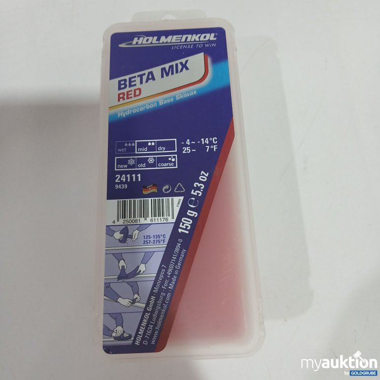Artikel Nr. 812886: Beta Mix Red Hydrocarbon Base Skiwax 150g
