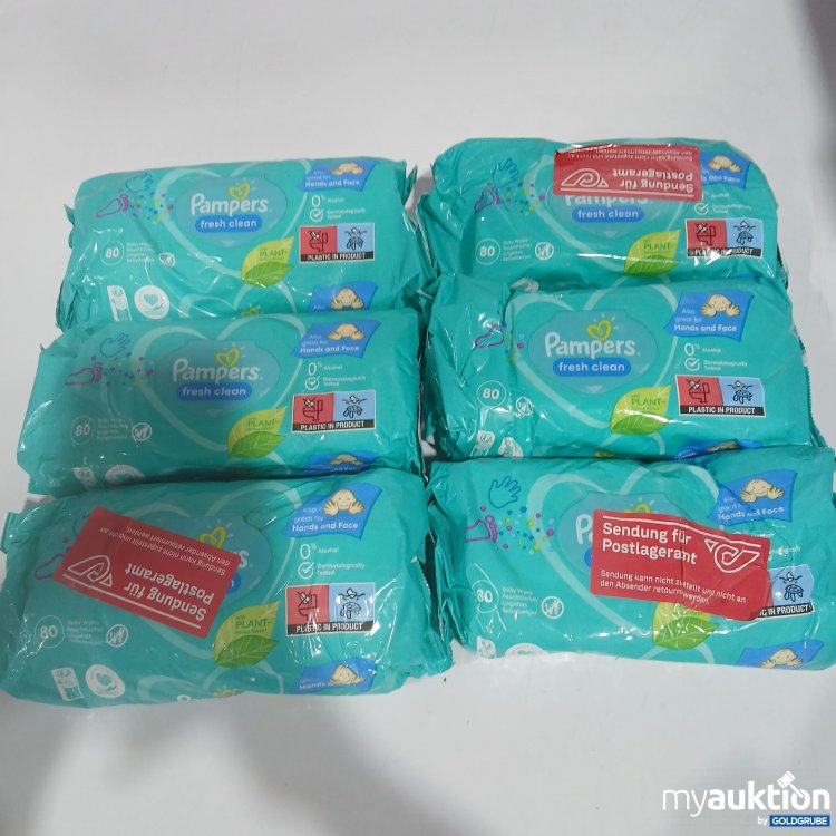 Artikel Nr. 840886 Artikel Nr. 840886: Pampers fresh clean Feuchttücher je 80Stk