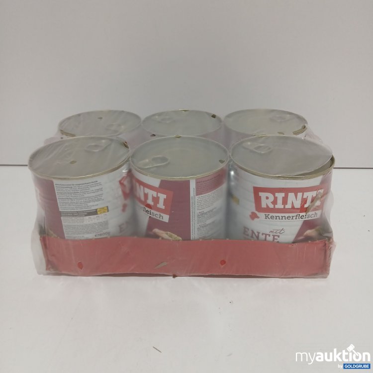 Artikel Nr. 866886: Rinti Ente Hundefutter 6x800g