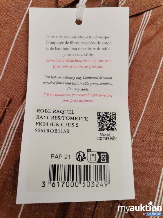 Artikel Nr. 880886 Artikel Nr. 880886: Sezane Paris Kleid