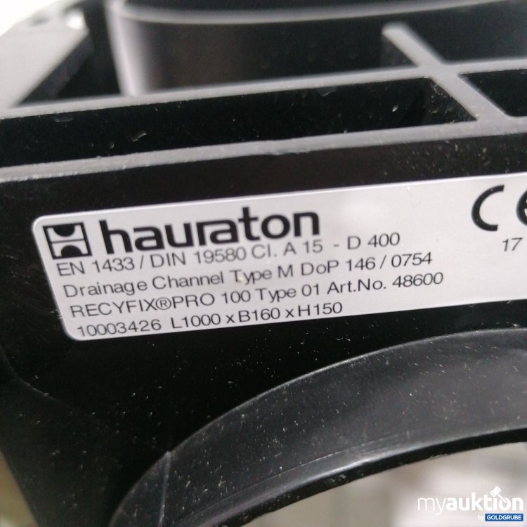 Artikel Nr. 898886: Hauraton Drainage Channel TypeM 48600