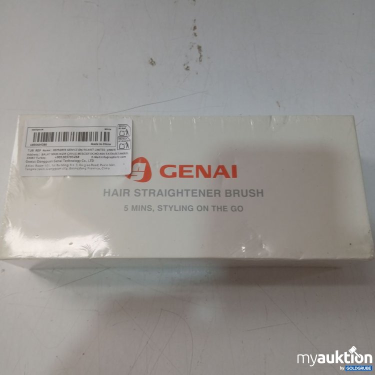 Artikel Nr. 930886 Artikel Nr. 930886: GENAI Hair Straightener Brush S7 35W