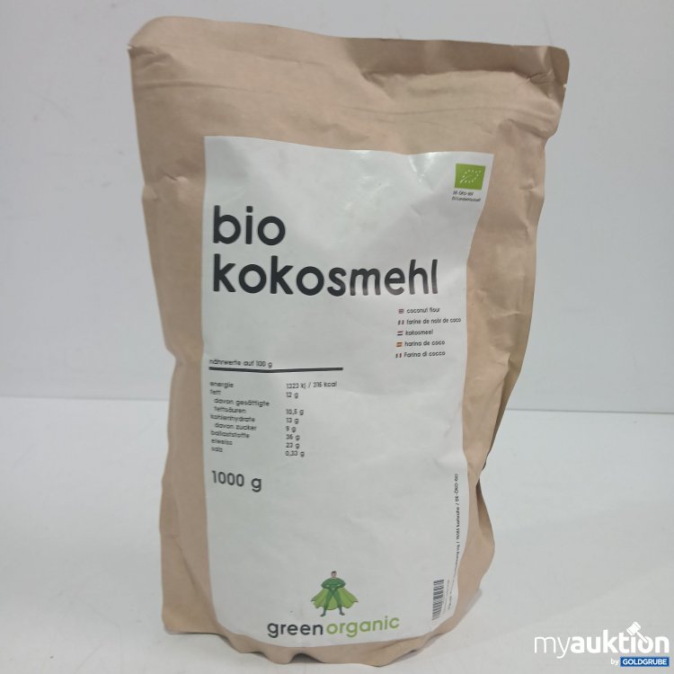 Artikel Nr. 966886: Green Organic Bio Kokosmehl 1000g 