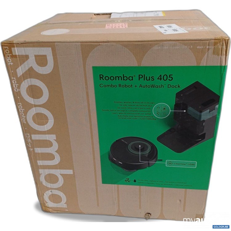 Artikel Nr. 968886: Roomba Plus 405 Combo Robot+AutoWash Model RCF-Y1Dockü Dock 