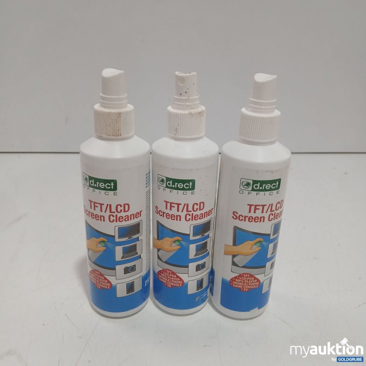 Artikel Nr. 980886 Artikel Nr. 980886: D.rect Office TFT LCD Screen Cleaner 3x250ml