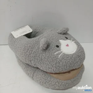 Artikel Nr. 524886: Slipper Socks Hausschuhe mit Katzenmotiv Größe unbekannt