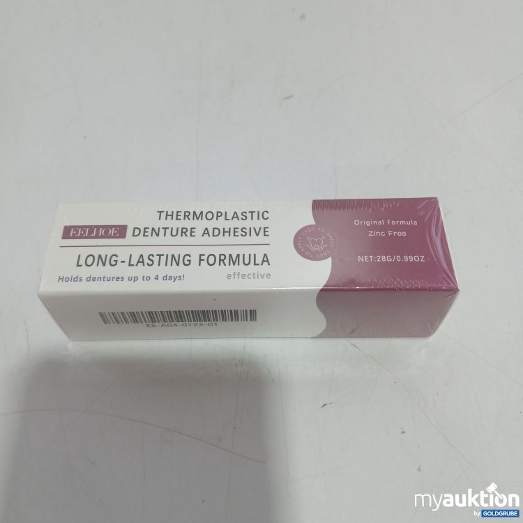 Artikel Nr. 520887 Artikel Nr. 520887: Eelhoe Thermoplastic Denture Adhesive Long-Lasting Formula 28g