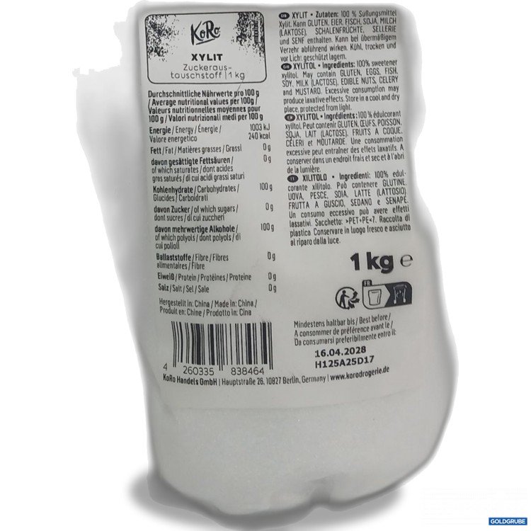 Artikel Nr. 966887: KoRo xylit 1kg 
