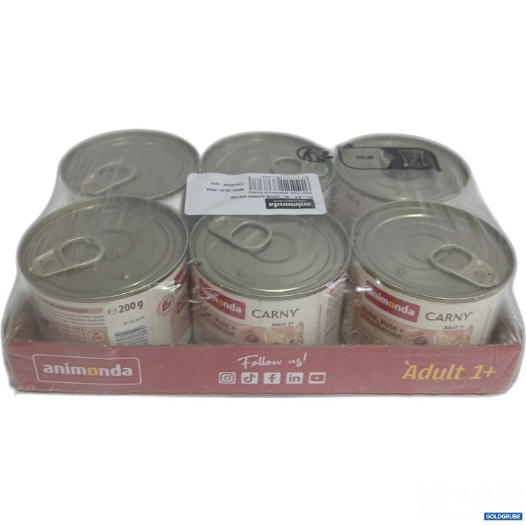 Artikel Nr. 973887: animonda CARNY Adult 1+ Huhn, Pute, Entenherzen 6x200g