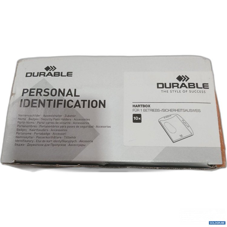 Artikel Nr. 980887 Artikel Nr. 980887: Durable Personal Identification Hartbox 10x