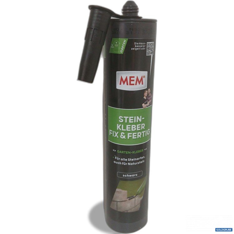 Artikel Nr. 983887: MEM Stein-Kleber Fix&Fertig schwarz 445g