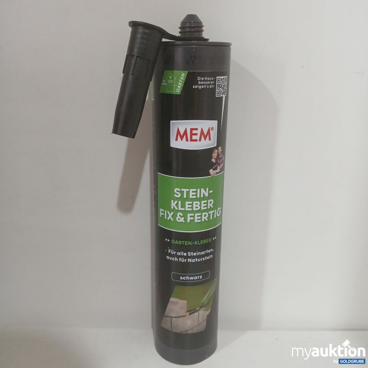 Artikel Nr. 983887: MEM Stein-Kleber Fix&Fertig schwarz 445g