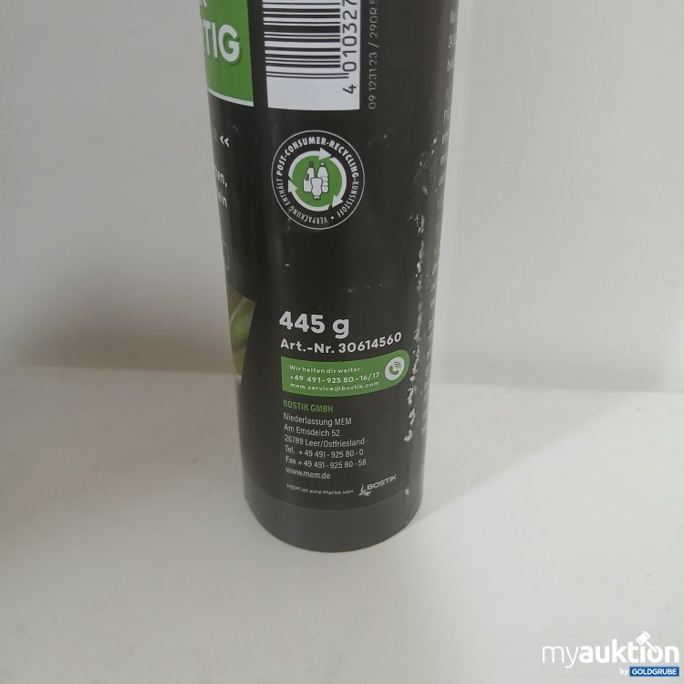 Artikel Nr. 983887: MEM Stein-Kleber Fix&Fertig schwarz 445g