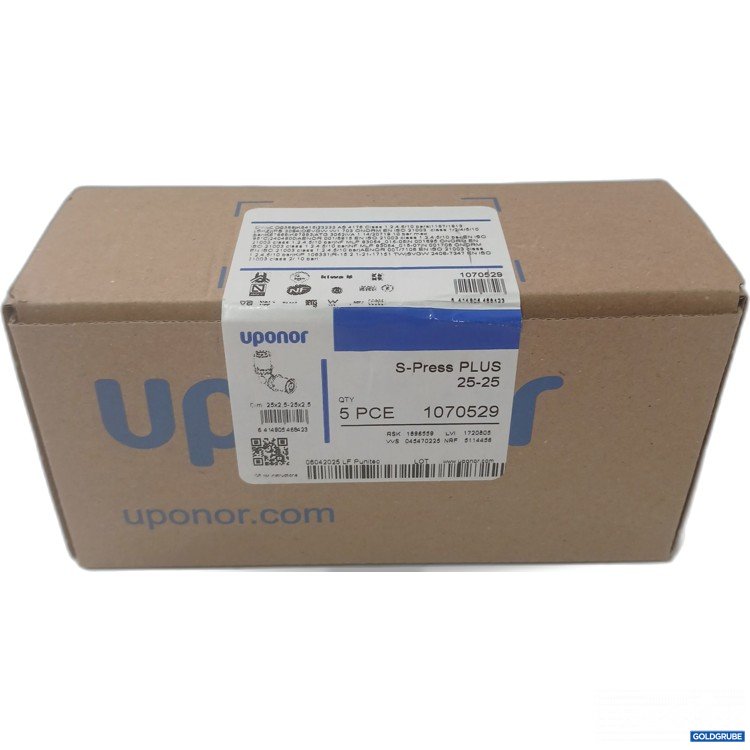 Artikel Nr. 445888 Artikel Nr. 445888: Uponor S-Press Plus Bogen 25-25 5Stk