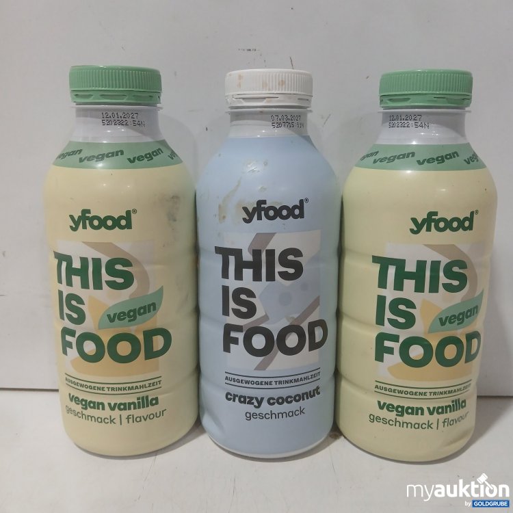 Artikel Nr. 471888: yfood Trinkmahlzeit verschiedene Sorten 3 x 500ml