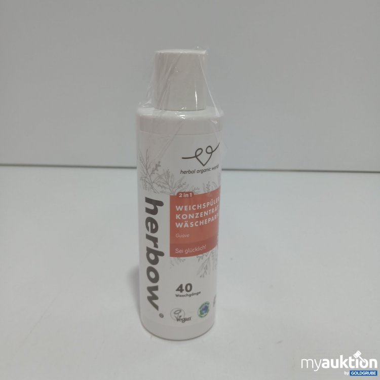 Artikel Nr. 865888: Herbow 2in1 Weichspüler-Konzentrat Wäscheparfüm 200ml