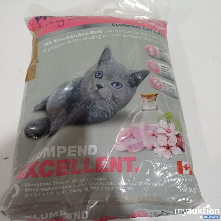 Artikel Nr. 889888: Premiere Clumping Cat Litter mit Kirschblüten-Duft 12Kg