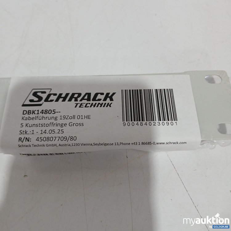 Artikel Nr. 896888 Artikel Nr. 896888: Schrank Technik DBO14805 Kabelführung 19 Zoll