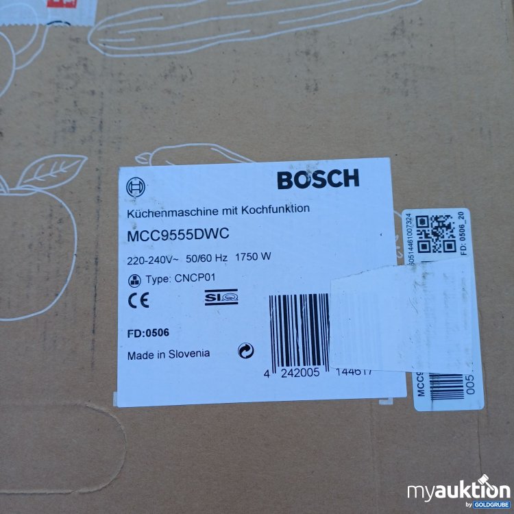 Artikel Nr. 960888: Bosch Cookit Küchenmaschine mit Kochfunktion MCC955DWC  
