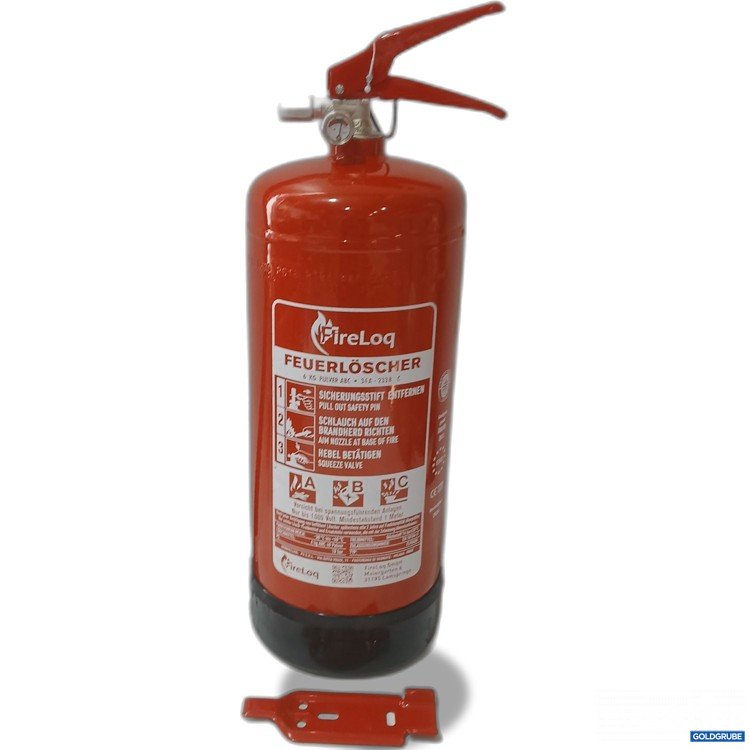 Artikel Nr. 982888 Artikel Nr. 982888: FireLoq Feuerlöscher 6Kg Pulver ABC