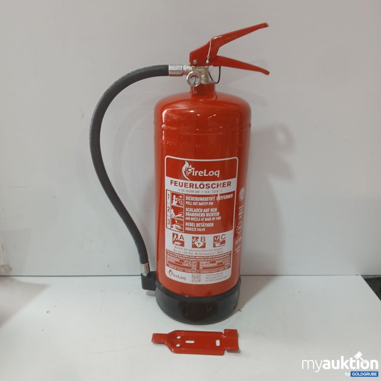Artikel Nr. 982888 Artikel Nr. 982888: FireLoq Feuerlöscher 6Kg Pulver ABC