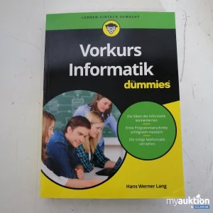 Auktion Vorkurs Informatik Buch