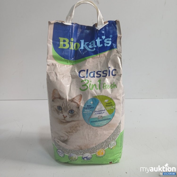 Artikel Nr. 464889: Biokat's Classic 3in1 fresh Katzenstreu 10L