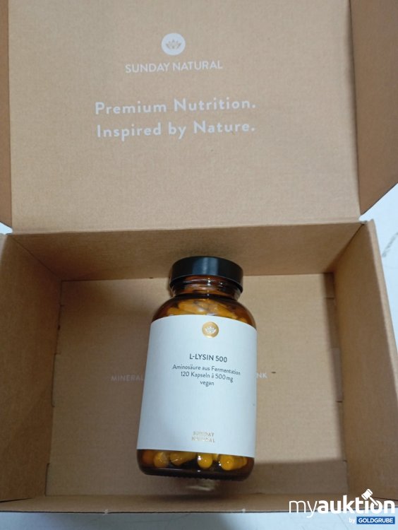 Artikel Nr. 465889: Sunday Natural L-Lysin 120 Kapseln