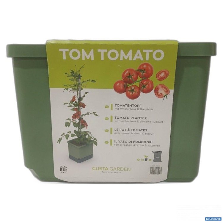 Artikel Nr. 467889 Artikel Nr. 467889: Gusta Garden Tomatentopf 20 l mit Wassertank und Rankhilfe