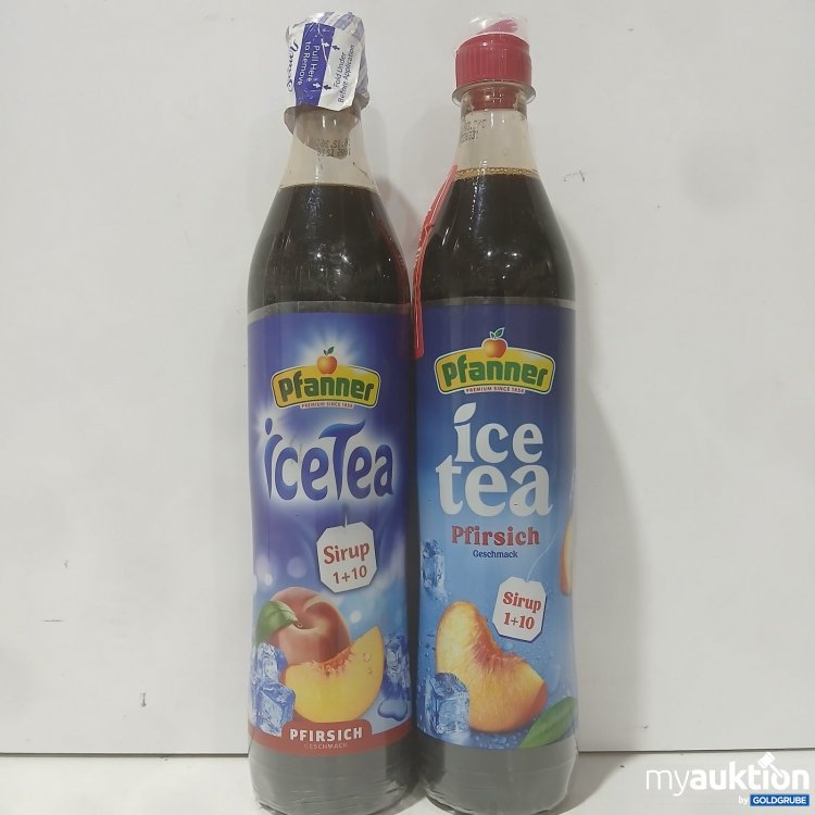 Artikel Nr. 471889: Pfanner Ice Tea Pfirsich 1+10 Sirup 2 x 0,7l
