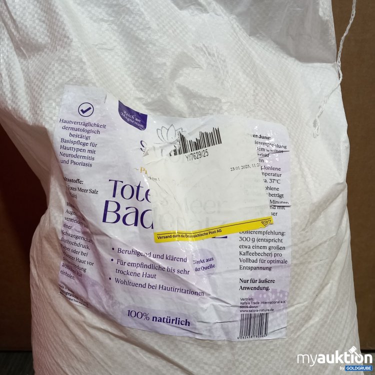 Artikel Nr. 819889 Artikel Nr. 819889: Salops Totes Meer Badesalz 25 kg