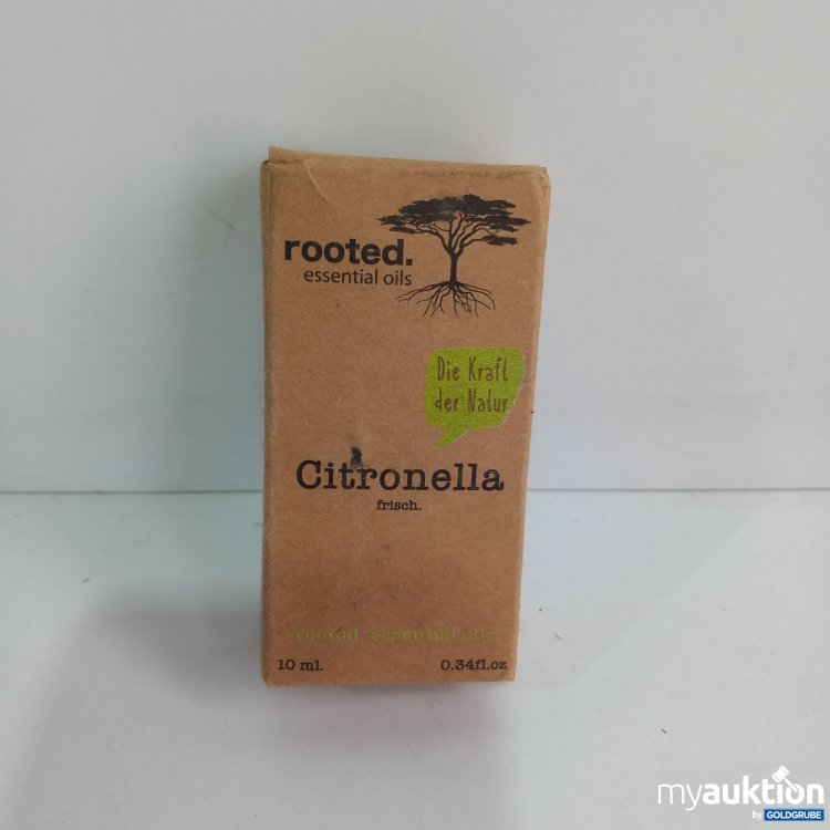 Artikel Nr. 821889 Artikel Nr. 821889: Rooted Essential Oils Citronella 10 ml