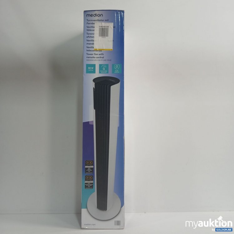 Artikel Nr. 872889 Artikel Nr. 872889: Medion Turmventilator mit Fernbedienung MD11948