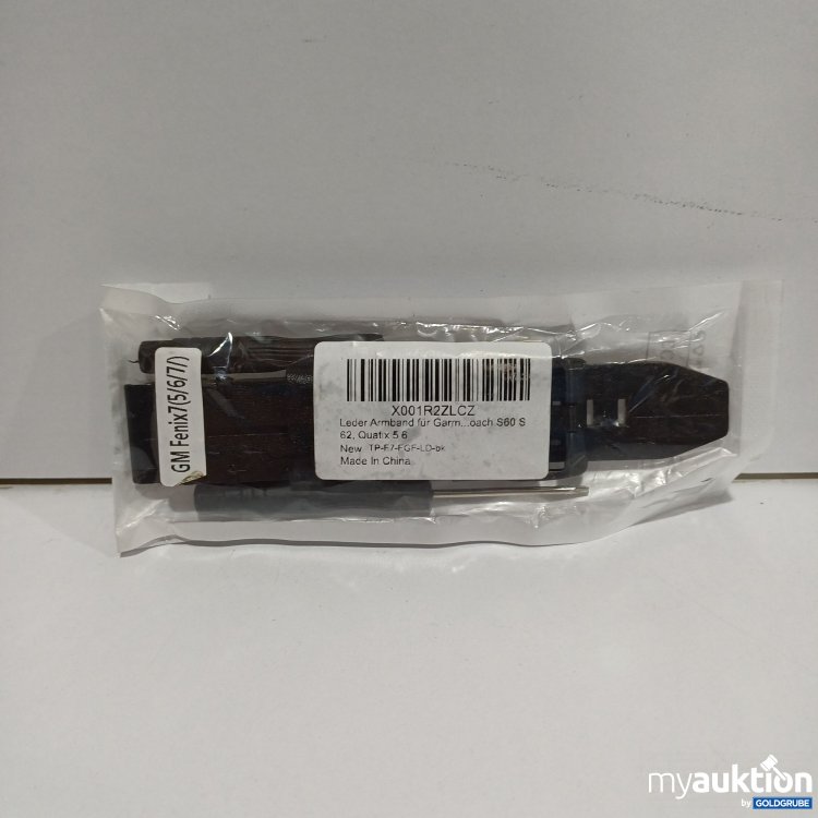 Artikel Nr. 894889: Lederarmband für Garmin-Uhren