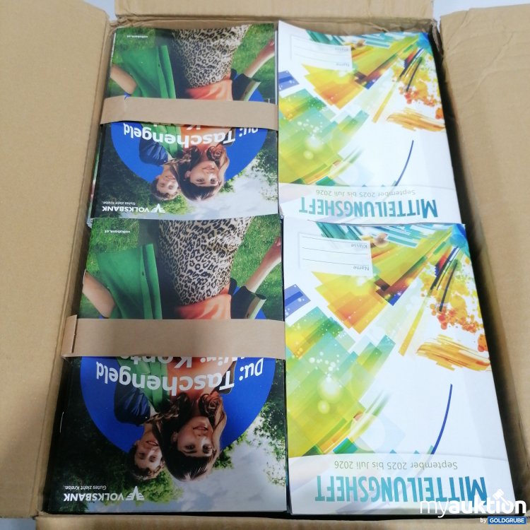 Artikel Nr. 898889: Mitteilungshefte September 2025 bis Juli 2026