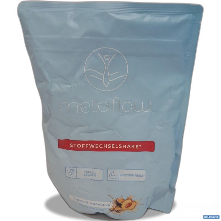 Artikel Nr. 951889: Metaflow Stoffwechselshake Pfirsich-Maracuja 450g 